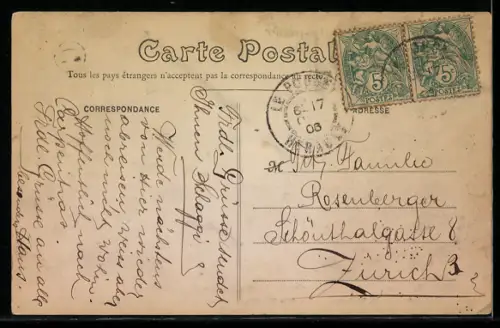 AK Moissac, Rue de la République
