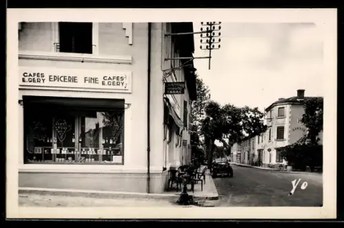 AK Chavanay /Loire, Route de Lyon, Café E. Géry