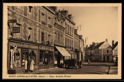 AK Saint-André-de-l`Eure, Place Aristide-Briand
