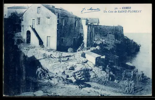 AK Saint-Florent /Corse, Un Coin de Saint-Florent