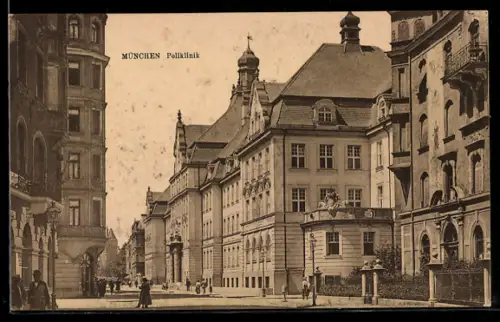 AK München, Poliklinik in der Pettenkoferstrasse