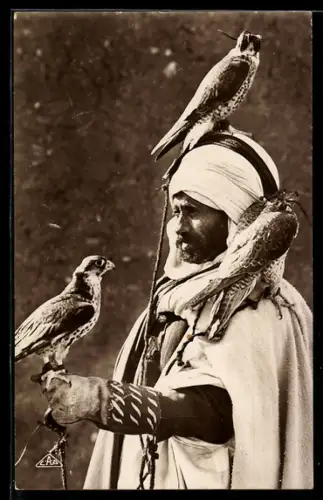 AK Falkner mit seinen Tieren
