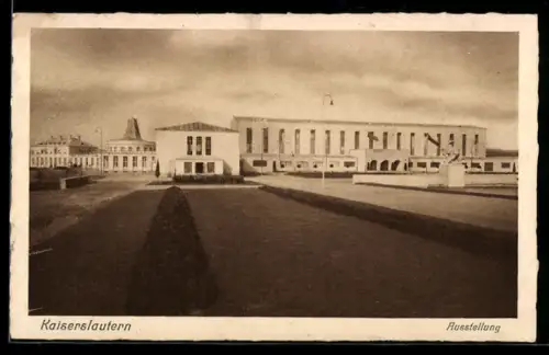 AK Kaiserslautern, Ausstellung, Gebäude-Panorama