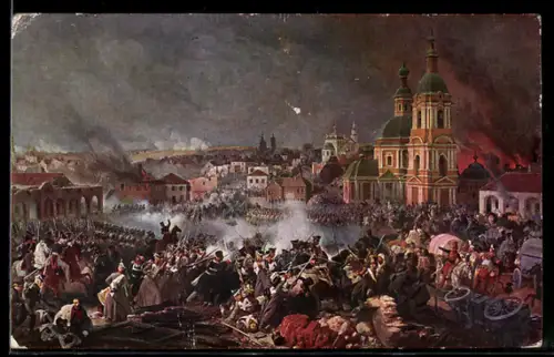 AK St. Petersbourg, Winter Palace, Bataille de Wiazma