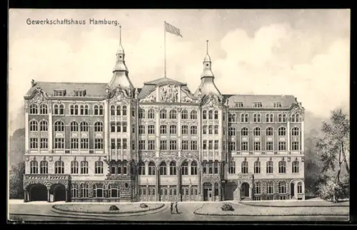 AK Hamburg-St.Georg, Gewerkschaftshaus