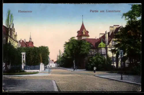 AK Hannover, Partie am Listerturm