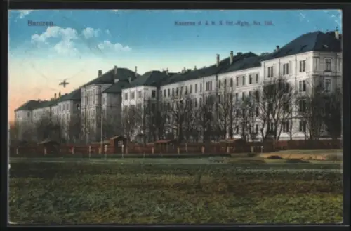 AK Bautzen, Blick zur König-Albert-Kaserne