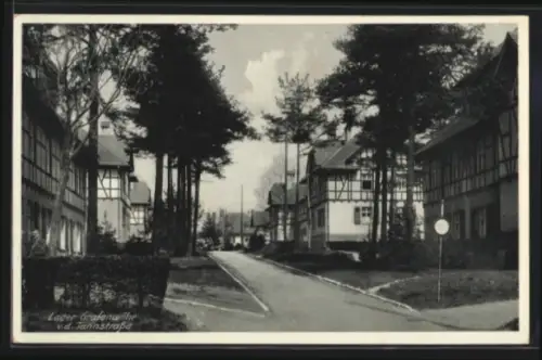 AK Grafenwöhr, Lager v.d. Tannstrasse aus