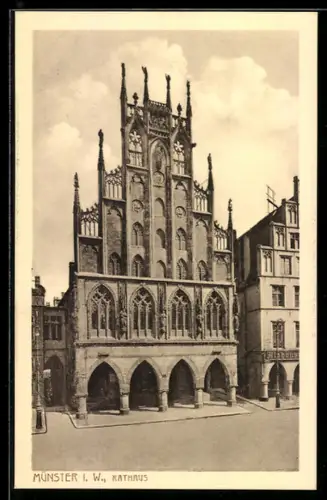 AK Münster i. W., Rathaus
