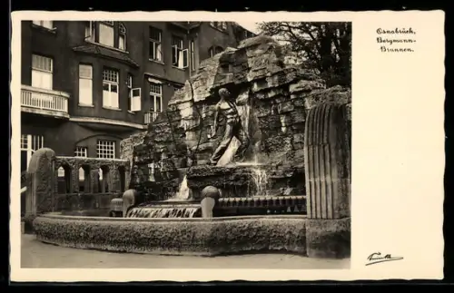 AK Osnabrück, Bergmannsbrunnen