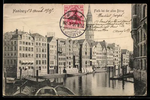 AK Alt-Hamburg, Fleet bei der alten Börse