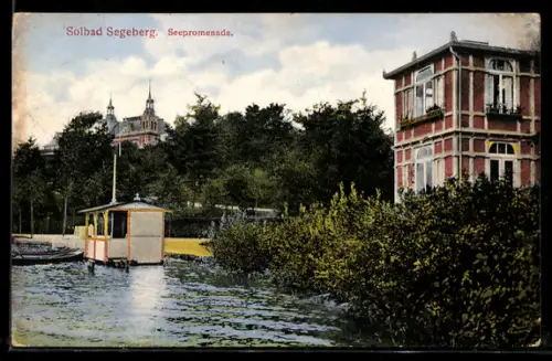 AK Bad Segeberg, Seepromenade