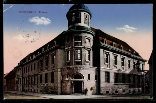 AK Schleswig, Ansicht vom Postamt