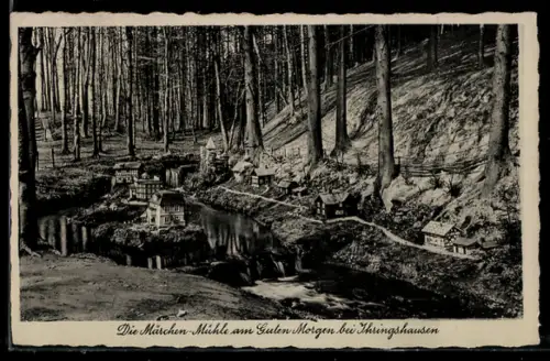 AK Ihringshausen, die Märchen-Mühle am Guten Morgen