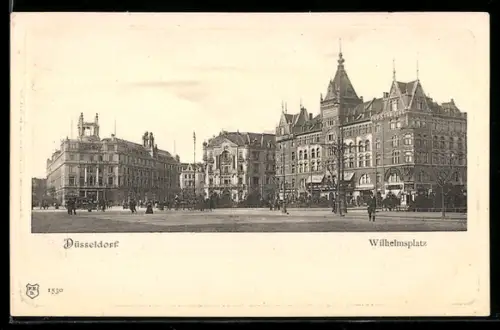 AK Düsseldorf, Wilhelmsplatz