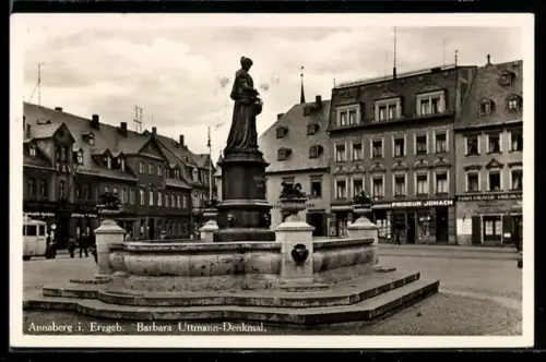 AK Annaberg, Barbara Uttmann-Denkmal