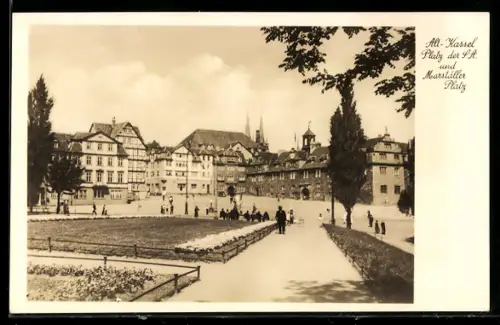 AK Kassel, Platz der S. A. und Marställer Platz
