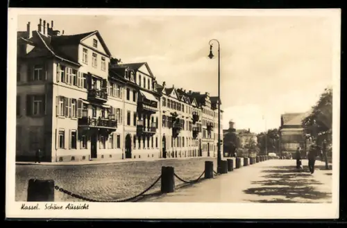 AK Kassel, Strassenpartie Schöne Aussicht