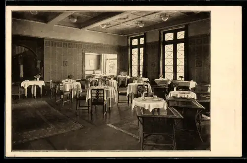 AK Friedrichshafen, Kurgarten-Hotel, Speissesaal