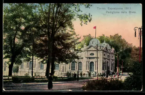 AK Torino, Esposizione 1911, Padiglione della Moda