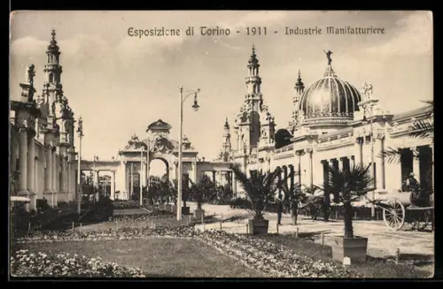 AK Torino, Esposizione 1911, Industrie Manifatturiere