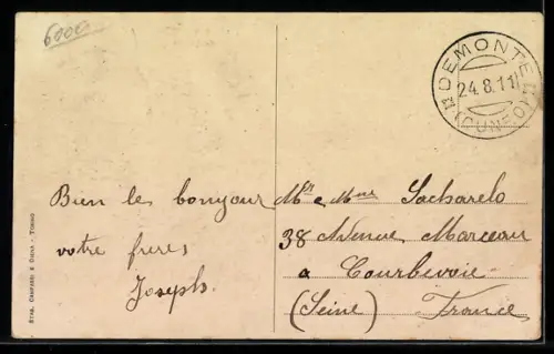 AK Torino, Esposizione1911, Padiglione R. R. Privative