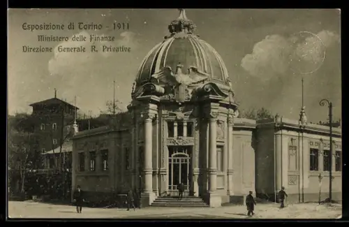 AK Torino, Esposizione1911, Ministero delle Finanze