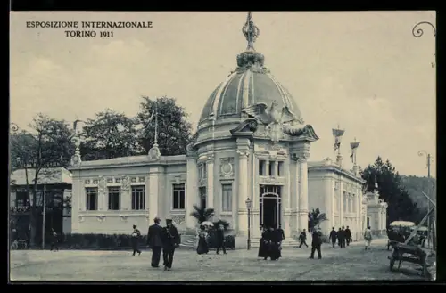 AK Torino, Esposizione 1911, R. Privative