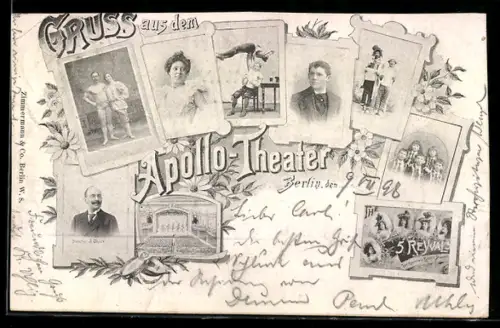 AK Berlin, Apollo-Theater, 5 Reyvals, Direktor J. Glück