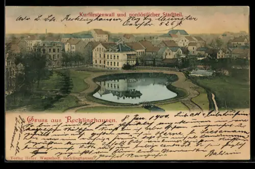 AK Recklinghausen, Kurfürstenwall und Nordöstlicher Stadtteil