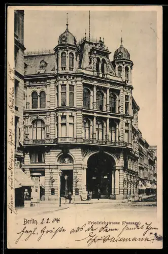 AK Berlin, Friedrichstrasse, Passage