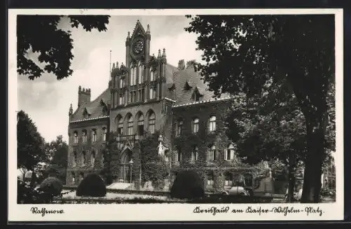 AK Rathenow, Kreishaus am Kaiser-Wilhelm-Platz