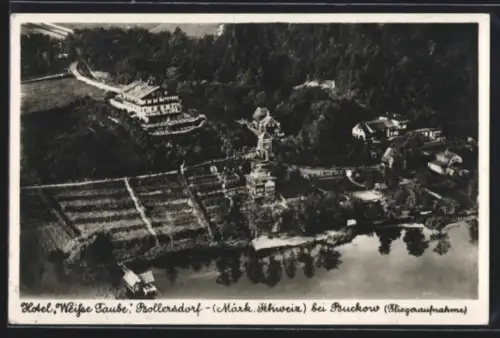 AK Bollersdorf, Restaurant-Café Hotel Weisse Taube