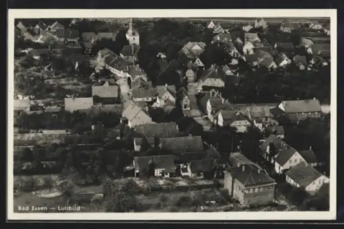 AK Bad Essen, Teilansicht, Luftbild