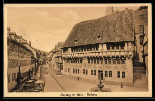 AK Stolberg im Harz, Rathaus