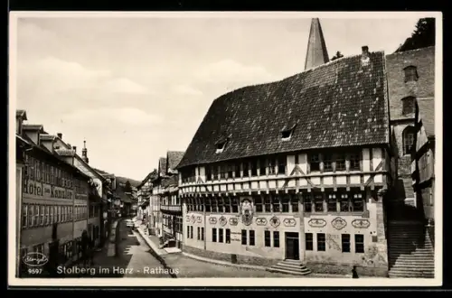 AK Stolberg im Harz, Rathaus