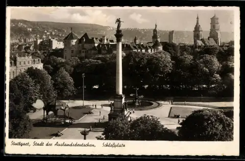 AK Stuttgart, Schlossplatz