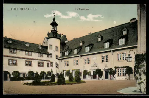 AK Stolberg i. H., Schlosshof