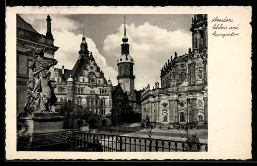 AK Dresden, Schloss und Georgentor
