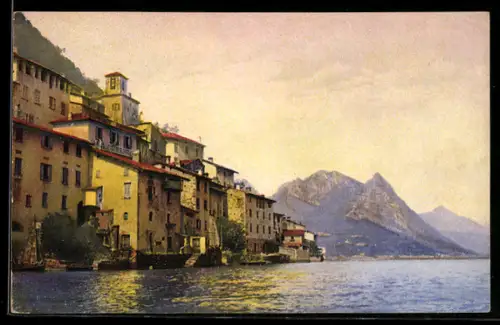 AK Gandria, Häuser am Luganer See