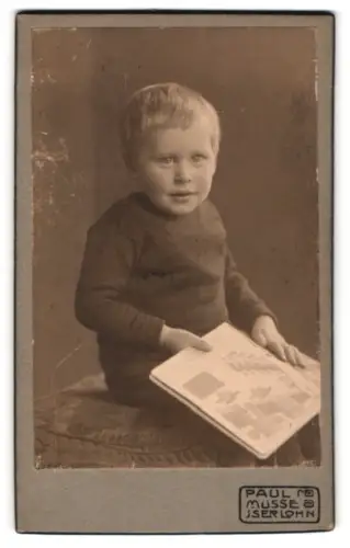 Fotografie Paul Müsse, Iserlohn, Wermingserstr. 41, Rolf im Alter von zwei Jahren