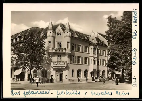 AK Freiburg, Hotel-Restaurant Laubfrosch, Kaiser-Josefstrasse 273