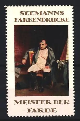 Reklamemarke Seemanns Farbendrucke, Meister der Farbe, Napoleon