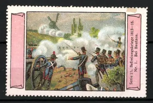 Reklamemarke Bautzen, Befreiungskriege 1813-15, Schlacht bei Bautzen