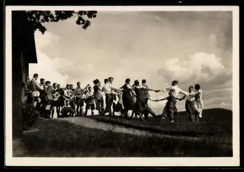 AK Teilnehmer der Ekkehard-Spiele 1933