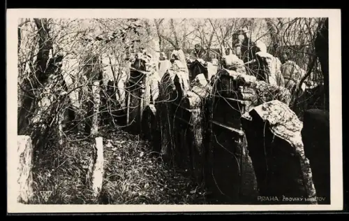 AK Praha, Jüdischer Friedhof