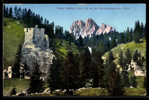 AK Buchenstein, Ruine Andraz