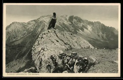 AK Vigo di Fassa, Christomannos-Denkmal