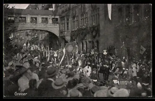 AK Nürnberg, 8. Deutsches Sängerbundesfest 1912, Grazer Gruppe