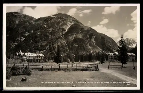 AK Carbonin /Monte Piano, Hotel Croda Rossa